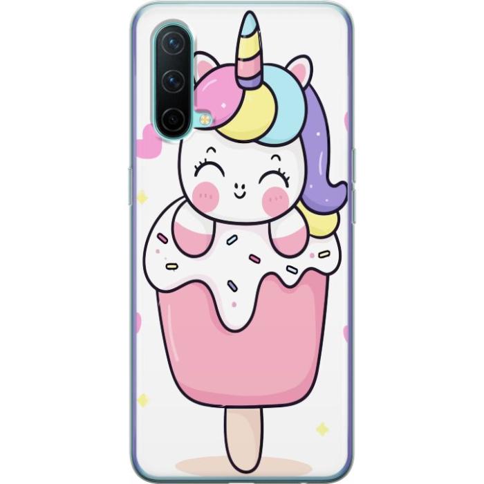 iSecrets - Mobilskal till OnePlus Nord CE 5G med Glad enhörning