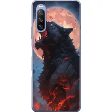 Gustaf - Mobilskal till Sony Xperia 10 III med Ylande varg