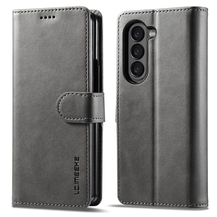 UTGATT - LC.IMEEKE Galaxy Z Fold 6 5G Plånboksfodral - Grå
