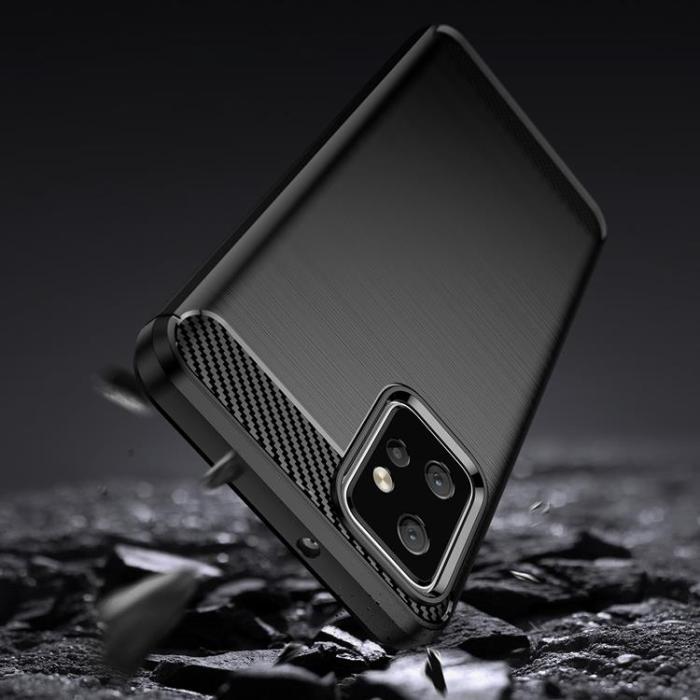 OEM - Motorola Moto G Power 5G 2023 Mobilskal Carbon Silikon - Svart