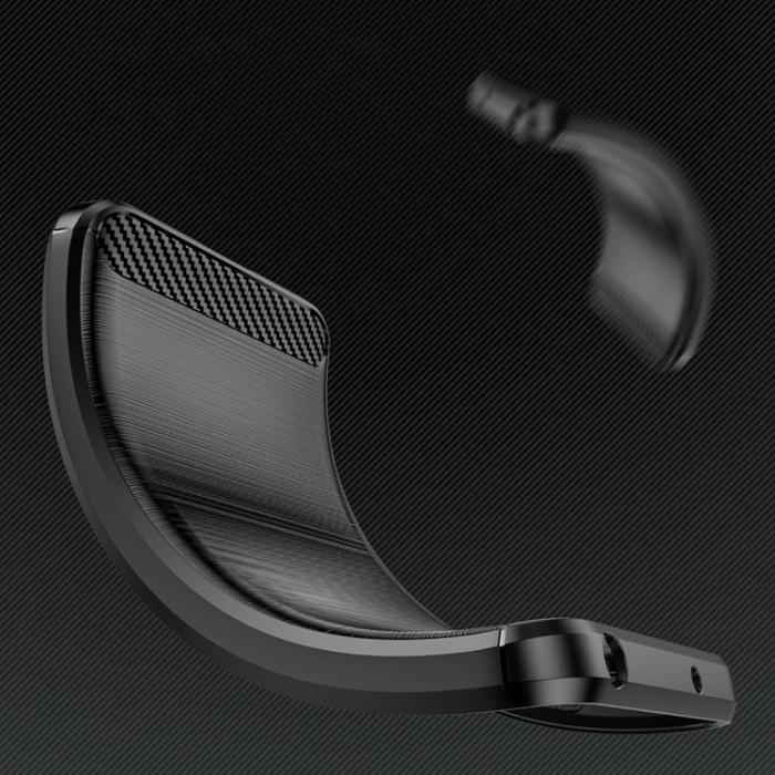 OEM - Motorola Moto G Power 5G 2023 Mobilskal Carbon Silikon - Svart
