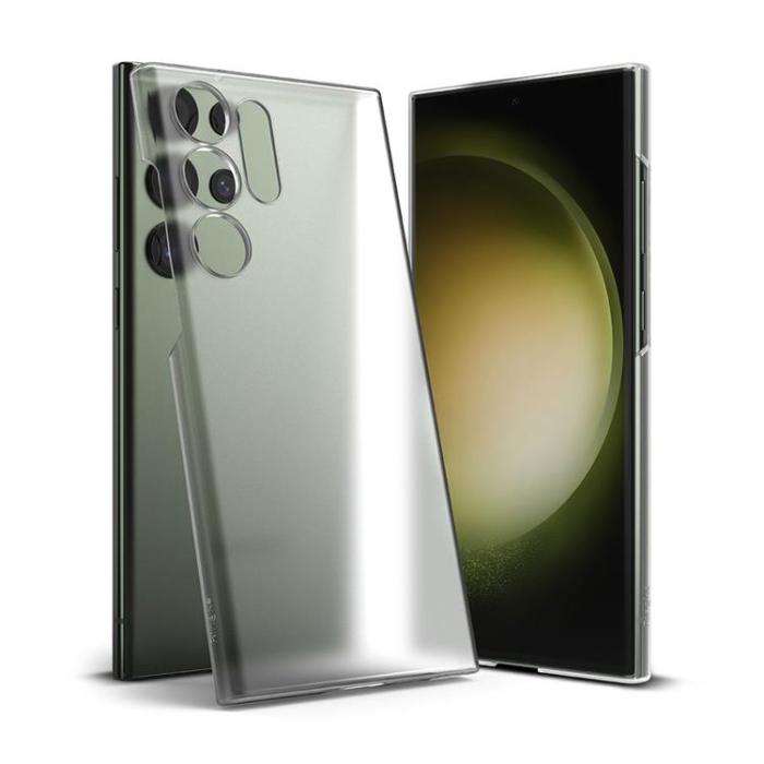 UTGATT - Ringke Galaxy S23 Ultra Mobilskal Slim Matte - Clear