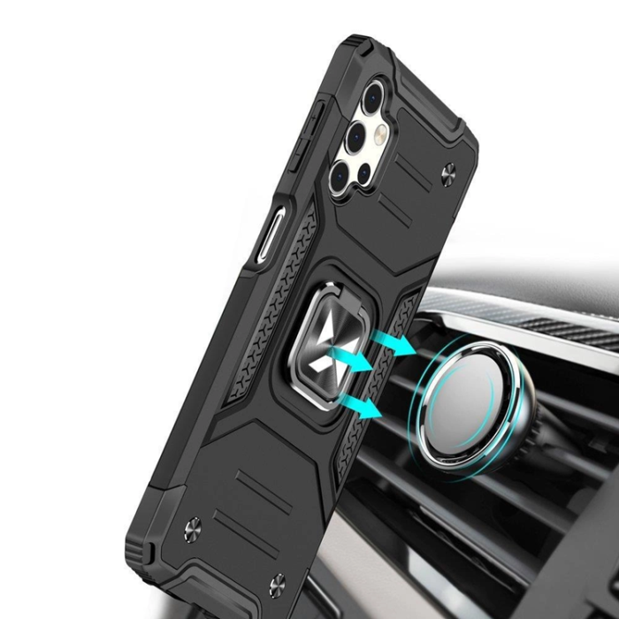 Wozinsky - Wozinsky Galaxy A53 5G Mobilskal Ring Armor - Svart