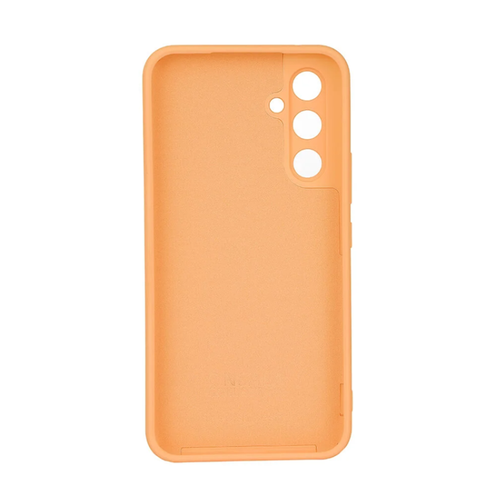 Onsala - Onsala Galaxy A55 5G Mobilskal Silikonkänsla - Apricot