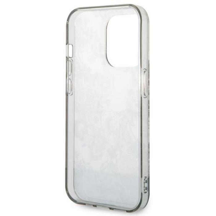 Guess - GUESS iPhone 14 Pro Max Skal Porcelain Collection - Grå
