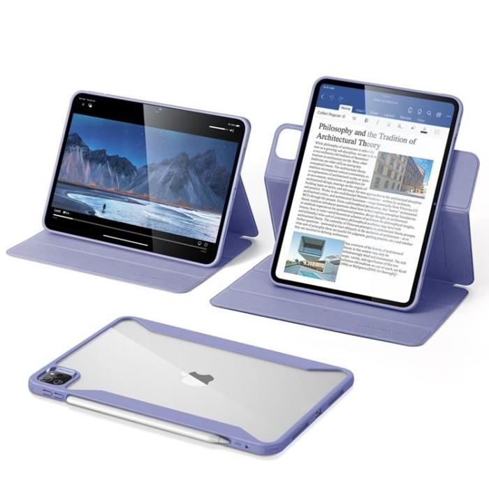 ESR - ESR iPad Pro 13 (2024) Fodral Rebound Hybrid - Lavender