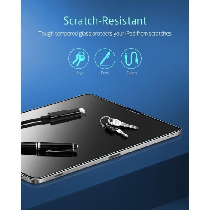 UTGATT1 - ESR [2-PACK] iPad Air 4/5/Pro 11 Härdat glas - Clear