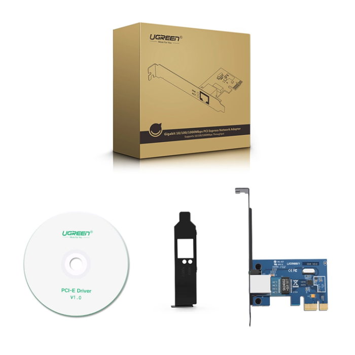 Ugreen - Ugreen PCI-E network card Gigabit 10/100/1000Mbps
