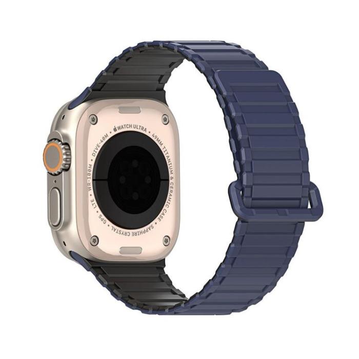 Dux Ducis - Dux Ducis Apple Watch 44/45/46/49mm Armband KJ Nylon - Blå