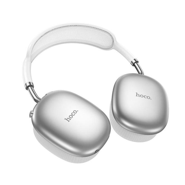 Hoco - Hoco Over-Ear Hörlurar Trådlösa Bluetooth ANC W55 Plus - Silver