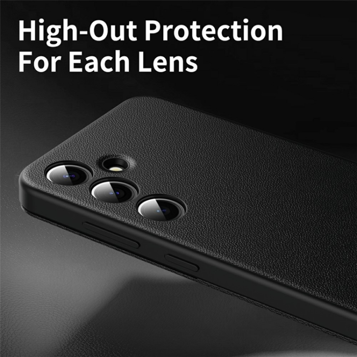 A-One Brand - Galaxy A56 5G Plånboksfodral View Window Läder - Svart