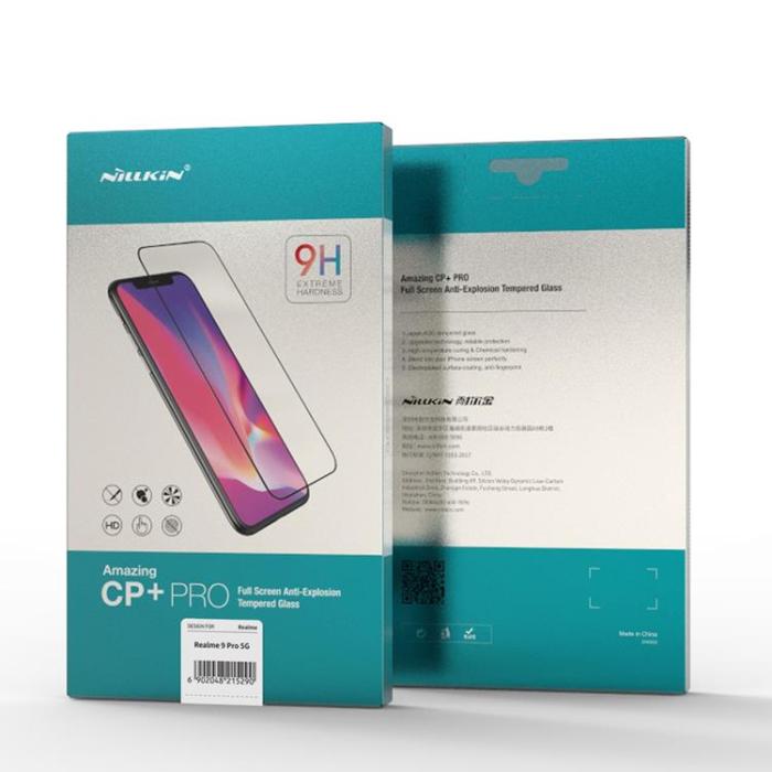 Nillkin - Nillkin Realme 9 Pro Härdat glas CP + PRO Ultra-Thin 0.2mm 9H - Svart