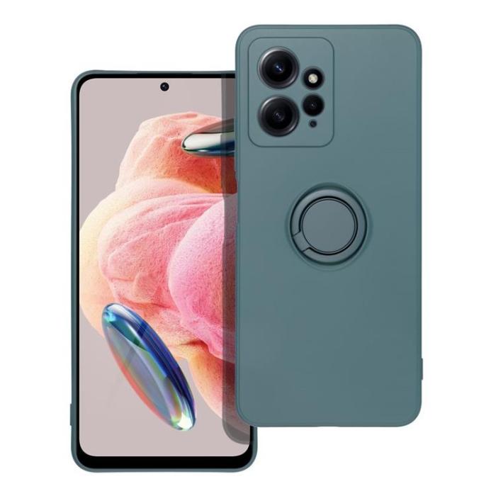 OEM - Xiaomi Redmi Note 12 4G Mobilskal Ringhållare Silikon - Grön