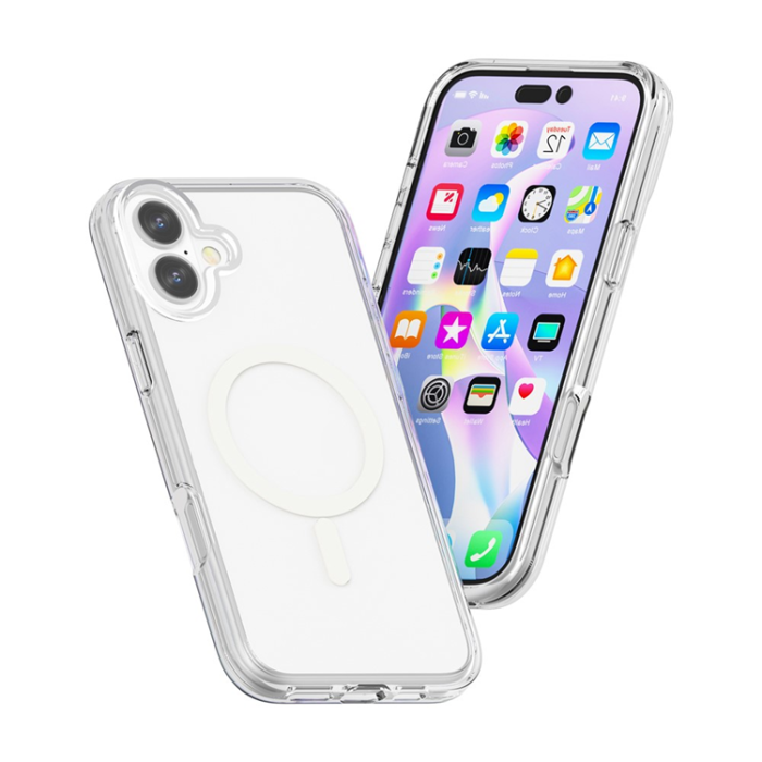 A-One Brand - iPhone 17 Mobilskal Magsafe Magnetic - Clear