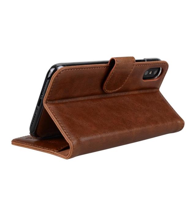 UTGATT5 - CoveredGear Classic Wallet till iPhone XS / X - Brun