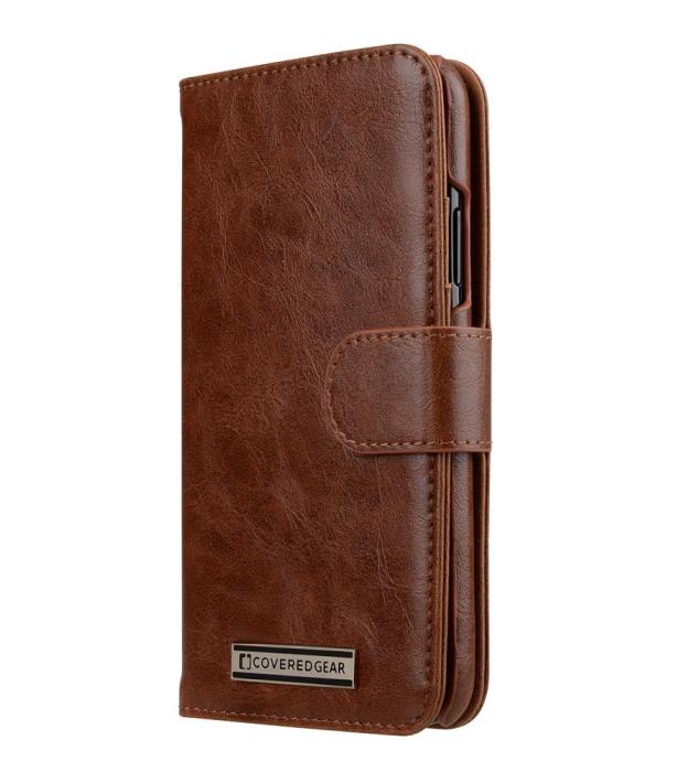 UTGATT - CoveredGear Signature Plånboksfodral till iPhone XS / X - Brun