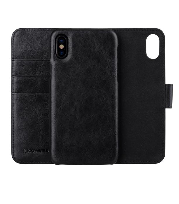UTGATT1 - CoveredGear Signature Plånboksfodral till iPhone XS / X - Svart