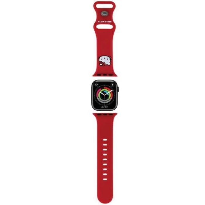 Hello Kitty - Hello Kitty Apple Watch (38/40/41mm) Armband Kitty Head - Röd