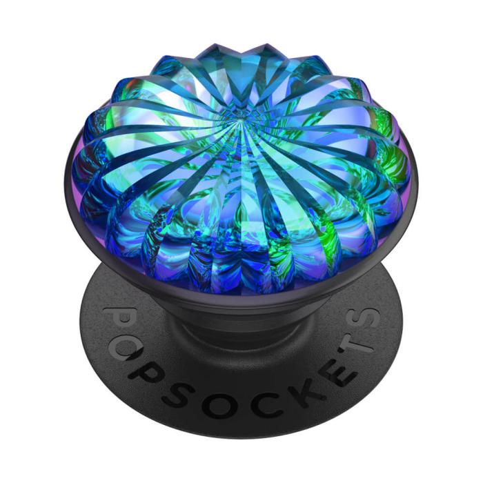 UTGATT1 - POPSOCKETS Deco Purple Rainbow Avtagbart Grip med Ställfunktion LUXE