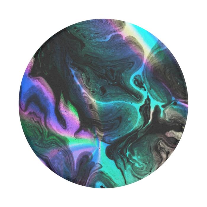 PopSockets - POPSOCKETS Oil Agate Avtagbart Grip med Ställfunktion