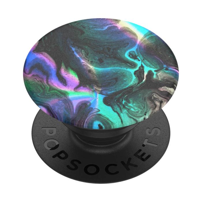 PopSockets - POPSOCKETS Oil Agate Avtagbart Grip med Ställfunktion