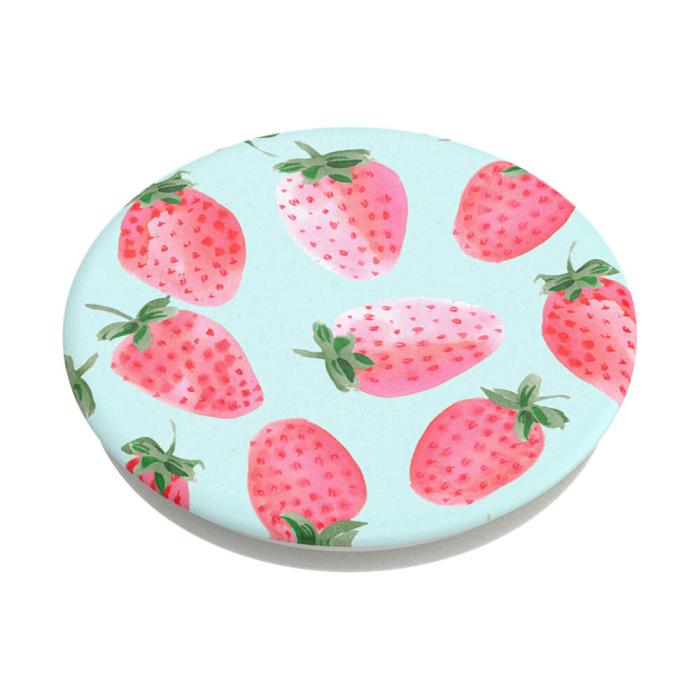 PopSockets - POPSOCKETS Strawberry Rain Avtagbart Grip med Ställfunktion
