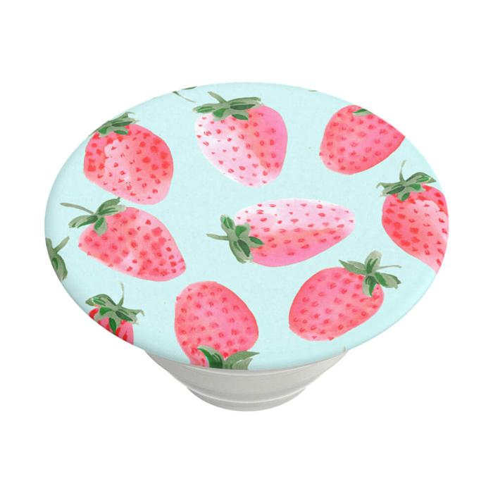 PopSockets - POPSOCKETS Strawberry Rain Avtagbart Grip med Ställfunktion