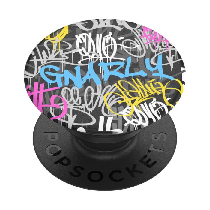 UTGATT1 - POPSOCKETS Tags on Tags Avtagbart Grip med Ställfunktion