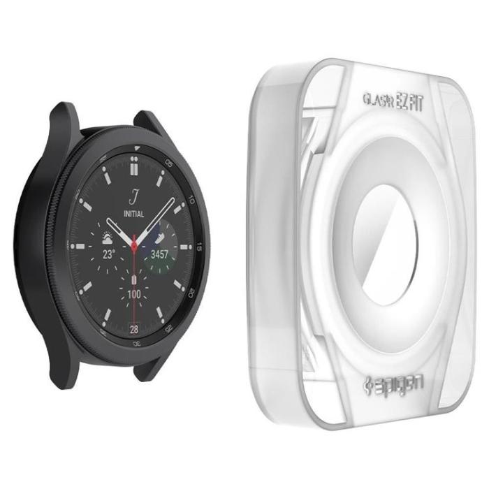 UTGATT1 - Spigen 2-Pack Härdat Glas Galaxy Watch 4 Classic 42mm - Transparent