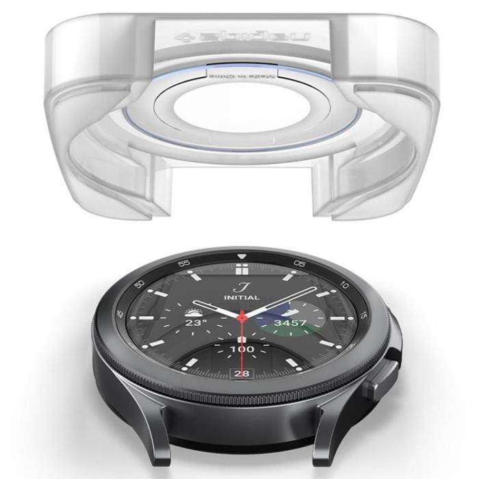 UTGATT1 - Spigen 2-Pack Härdat Glas Galaxy Watch 4 Classic 42mm - Transparent