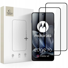 Tech-Protect - [2-Pack] Tech-Protect H&auml;rdat glas Sk&auml;rmskydd F&ouml;r Motorola Edge 70 - Svart