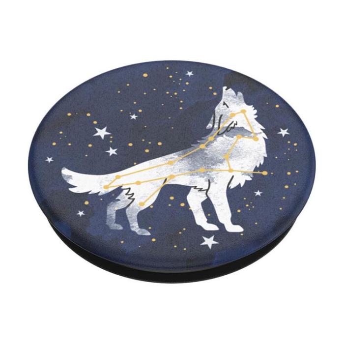 PopSockets - POPSOCKETS Sirius Wolf Avtagbart Grip med Ställfunktion