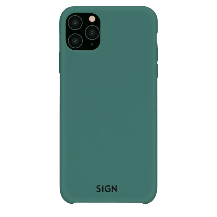 SiGN - SiGN iPhone 12 mini Skal Liquid Silicone - Mynta