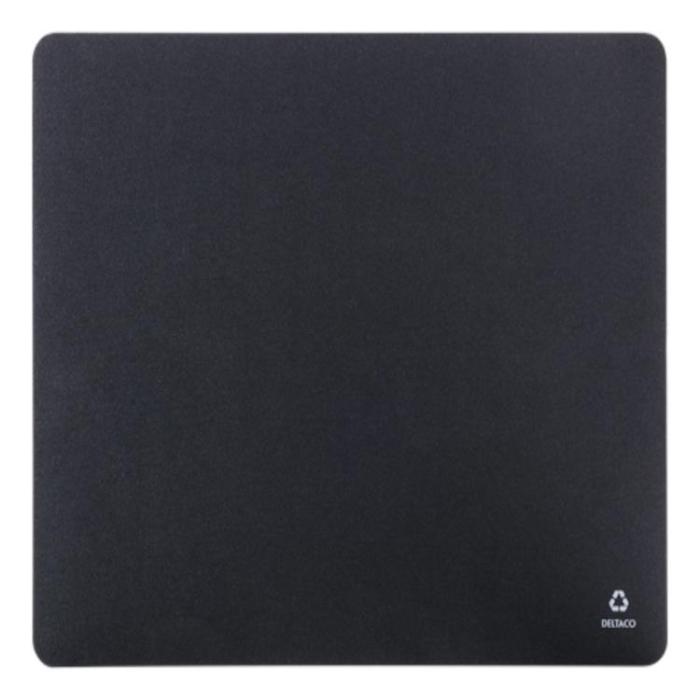 UTGATT1 - Deltaco Recycled Musmatta - Svart