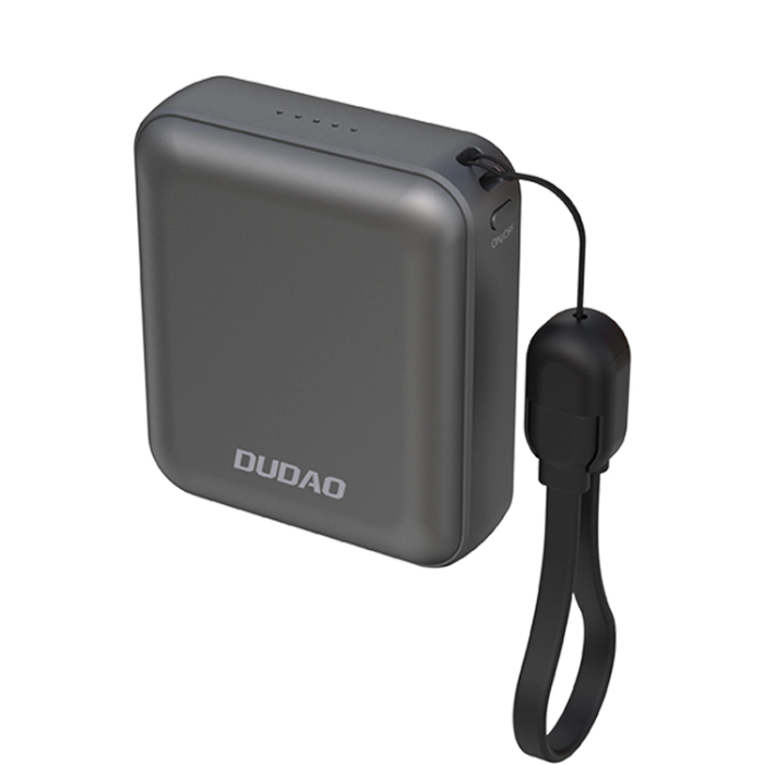 Dudao - Dudao Powerbank 10000mAh 22.5W USB-C med Hänge/Kabel