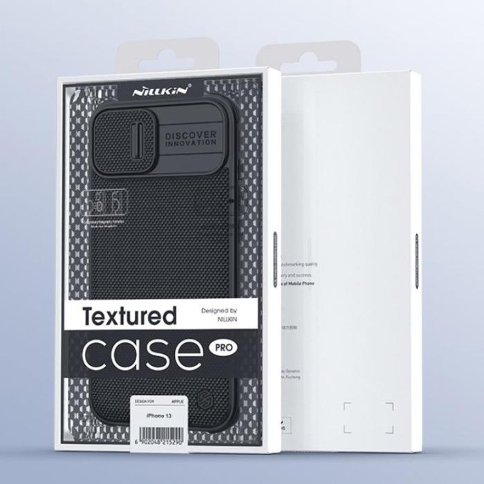 UTGATT1 - Nillkin Texture Pro Magnetic Magsafe Skal iPhone 13 Pro - Svart