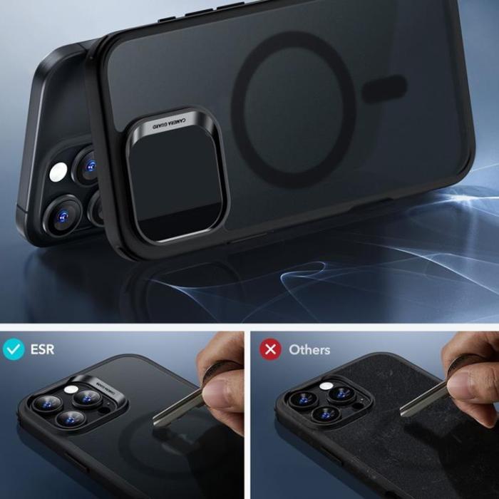 ESR - ESR iPhone 16 Pro Max Mobilskal Magsafe Halolock Och Härdat Glas