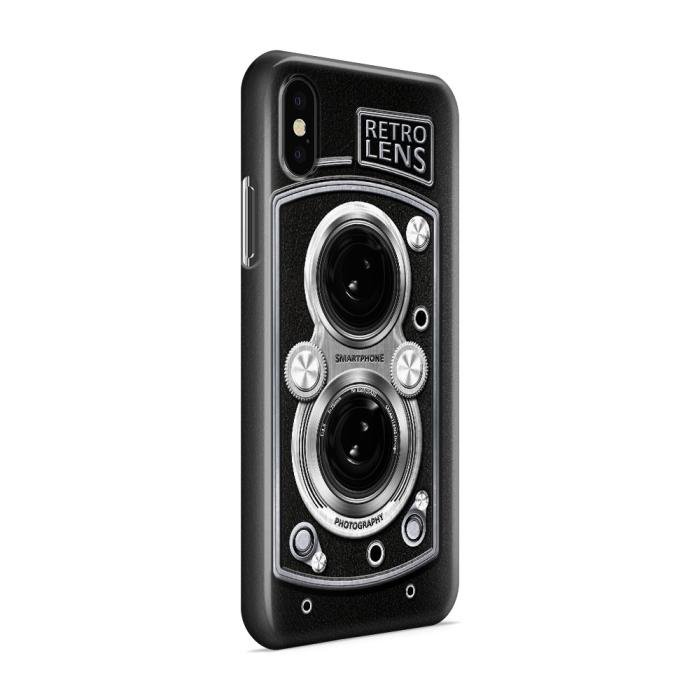 UTGATT5 - Skal till Apple iPhone X - Vintage Camera B