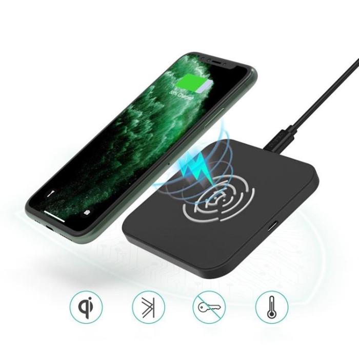 Choetech - Choetech Trådlös Laddare Qi 10W - Svart