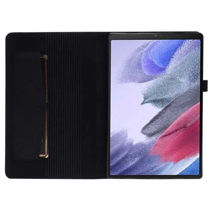 Taltech - Galaxy Tab A8 10.5 2021 Plånboksfodral - Svart