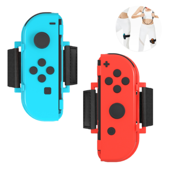 A-One Brand - 10-i-1 Sport- & Familjepaket för Nintendo Switch – Röd/Blå