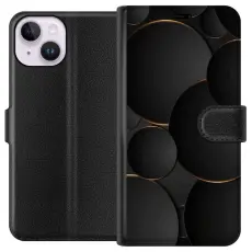 Gustaf - Pl&aring;nboksfodral till Apple iPhone 14 med Lyxig Cirklar