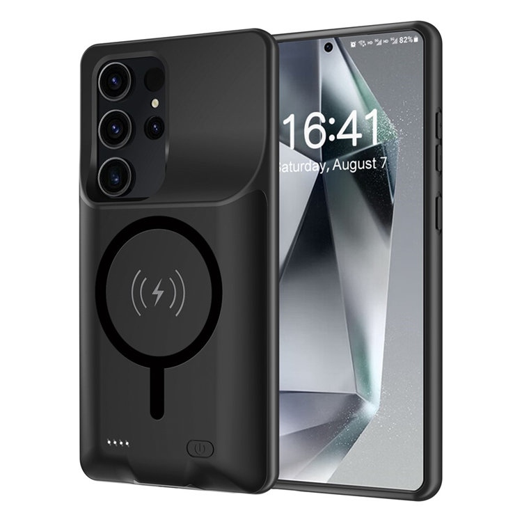 Galaxy S25 Ultra Batteriskal Magsafe 10000mAh - Svart | 2353 | AlltMobil