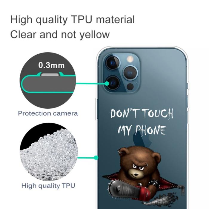 SpareParts - iPhone 14 Pro Skal - Dont Touch My Phone