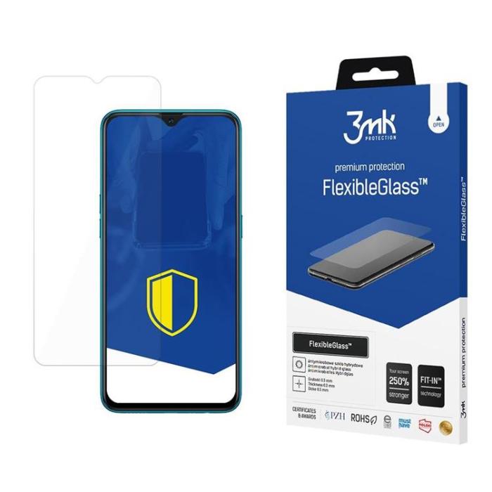 3MK - 3MK Realme C11 Hybrid Okrossbart Glas FlexibleGlass