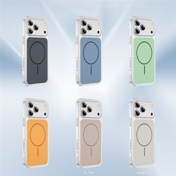 A-One Brand - iPhone 17 Pro Max Mobilskal MagSafe Skin Touch TPU PC