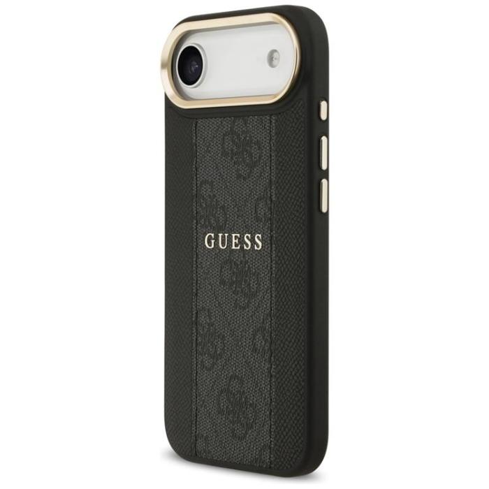Guess - Guess iPhone Air Mobilskal MagSafe 4G Stripe - Svart