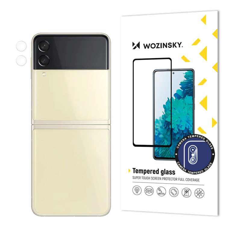 Wozinsky Galaxy Z Flip 3 Kameralinsskydd härdat glas 9H