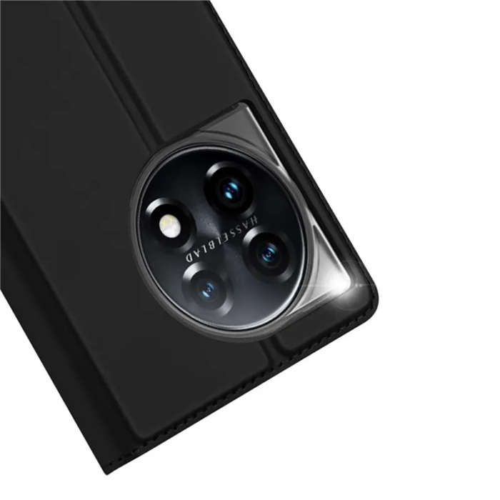 Dux Ducis - Dux Ducis OnePlus 11 5G Plånboksfodral Skin Series - Svart