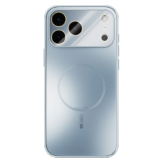 ABEEL - ABEEL iPhone 17 Pro Max Mobilskal Magsafe med Linsfilm - Ljusblå